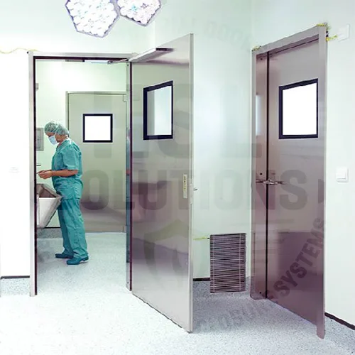 Usi din inox pe balamale